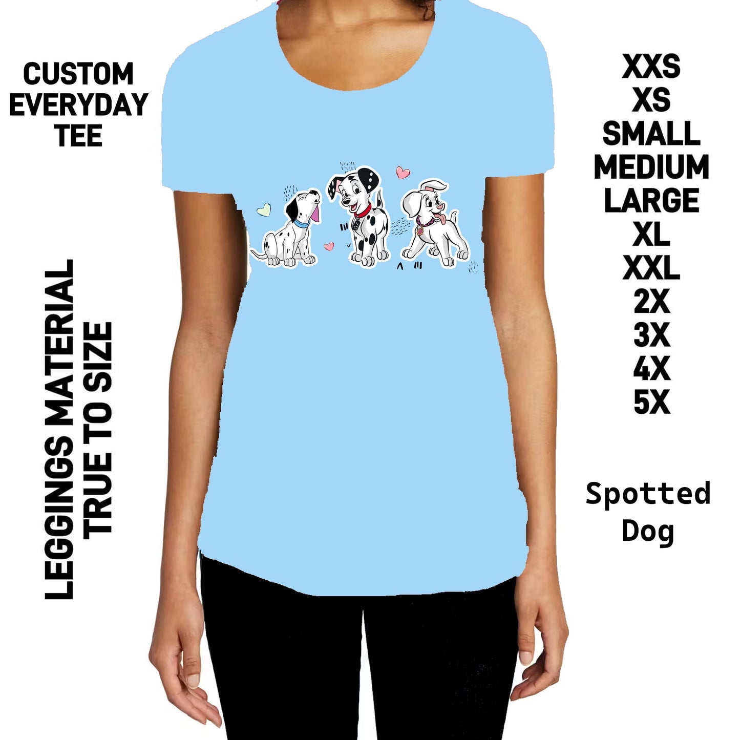 301BT - Spotted Dog Everyday Tee - Preorder Due 10/11 ETA: Early Dec