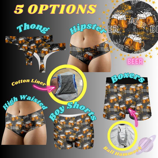 BEER- UNDERWEAR 3 PREORDER CLOSING 3/27