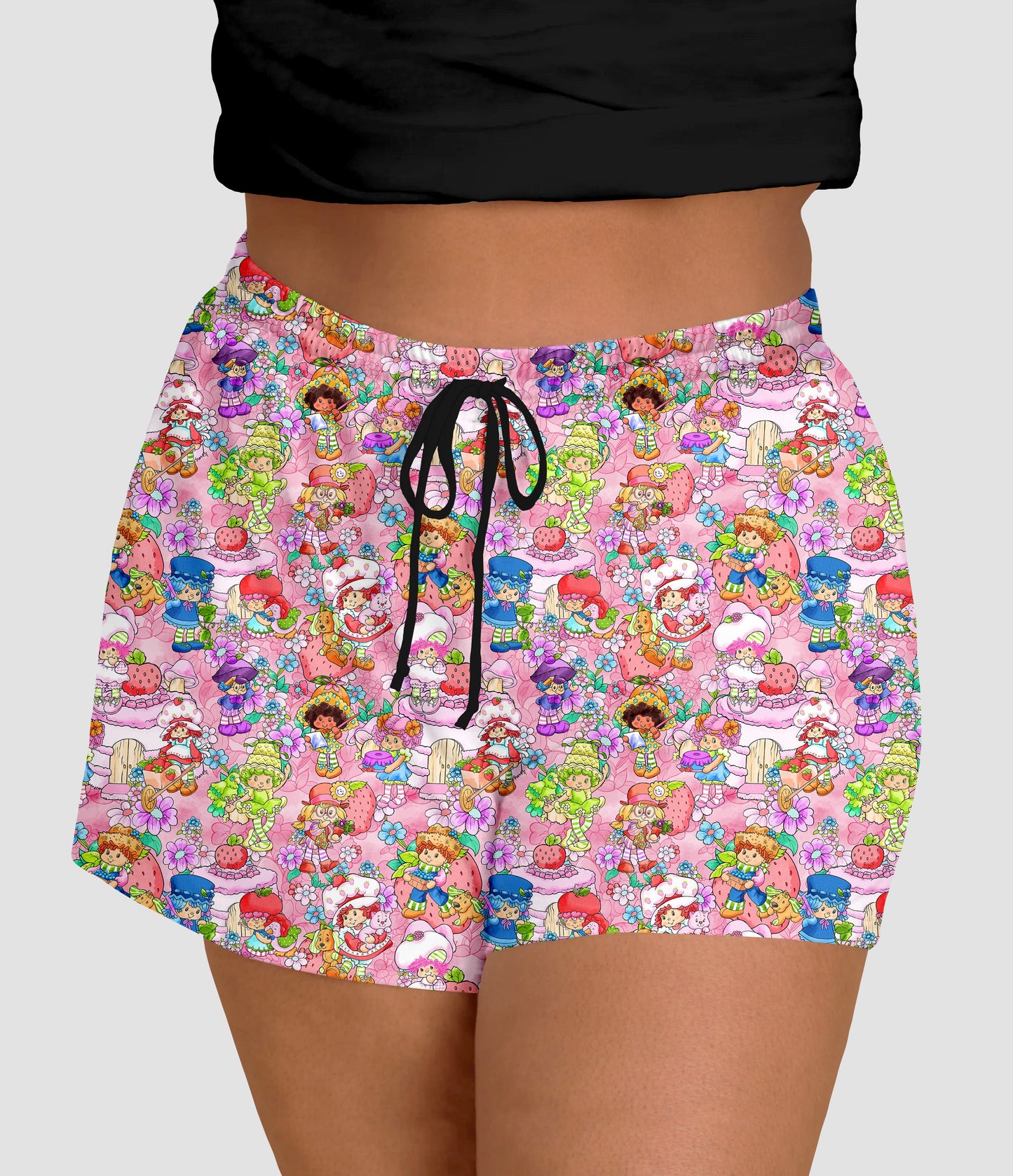 RTS - Berry Town Jogger Shorts