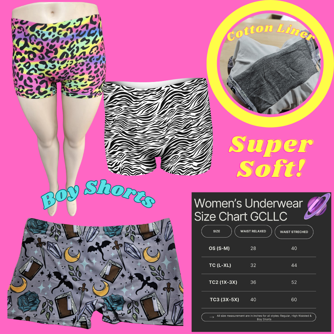 WATERCOLOR SUNFLOWER- UNDERWEAR 3 PREORDER CLOSING 3/27