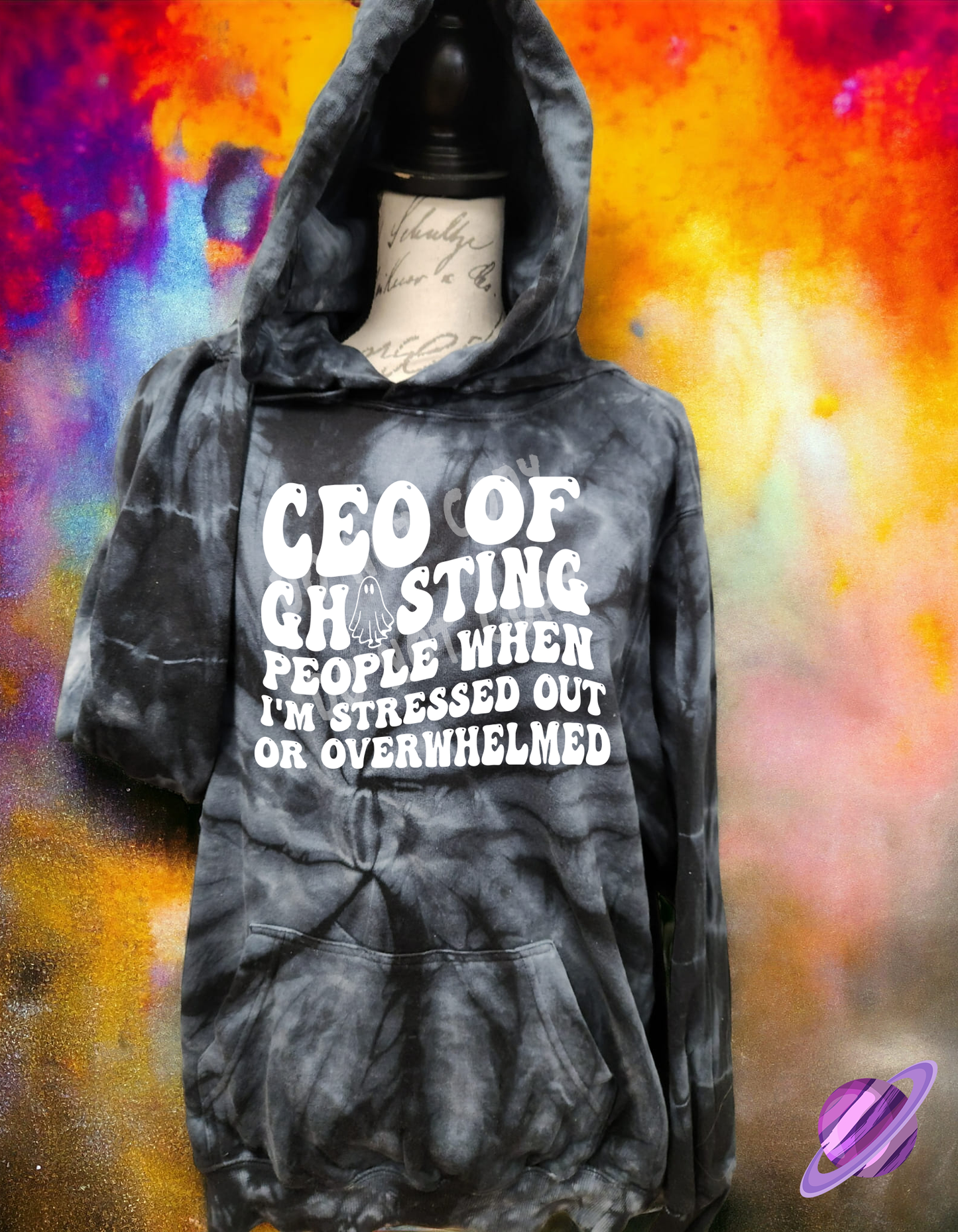 CEO GHOSTING-TIE DYE HOODIE-PREORDER CLOSING 1/26