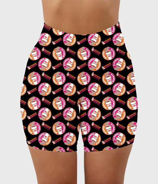 RTS - Coffee and Donuts Biker Shorts