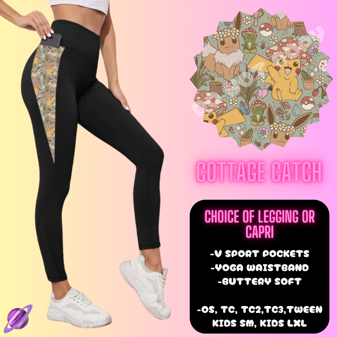 COTTAGE CATCH LEGGING/CAPRI-OUTFIT RUN PREORDER CLOSING 1/10