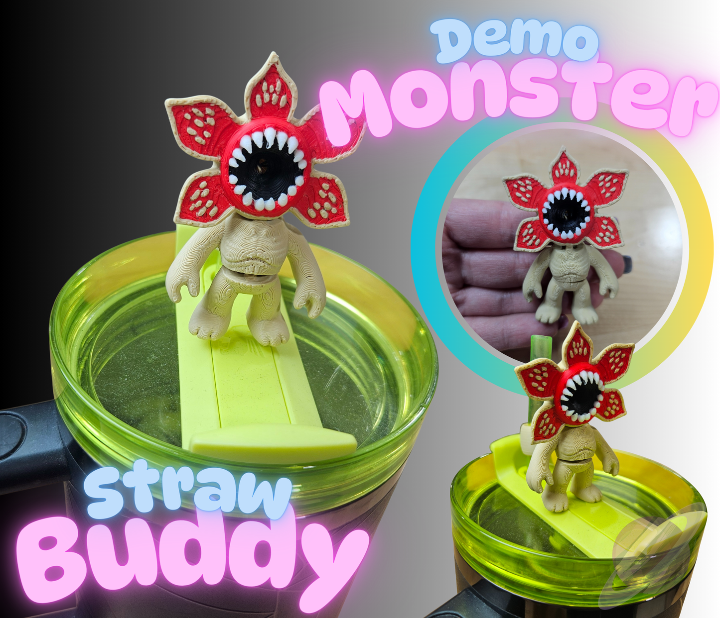 MAGICAL WIZ-3D PRINTED STRAW BUDDY