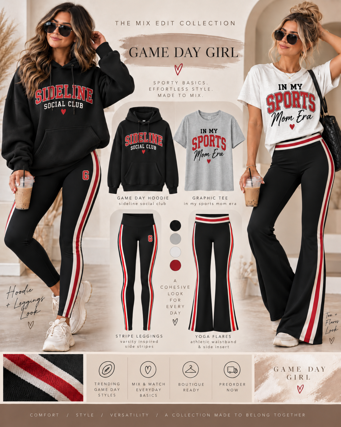 GAME DAY GIRL HOODIE