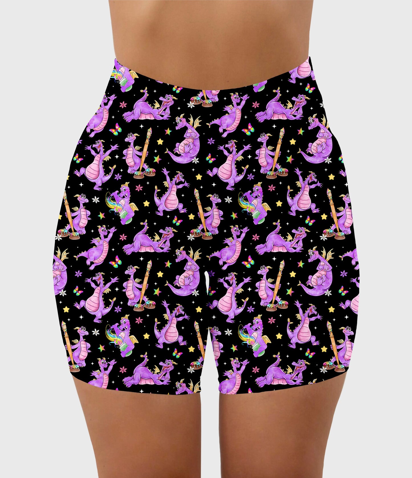 RTS - Fun Dragon Biker Shorts