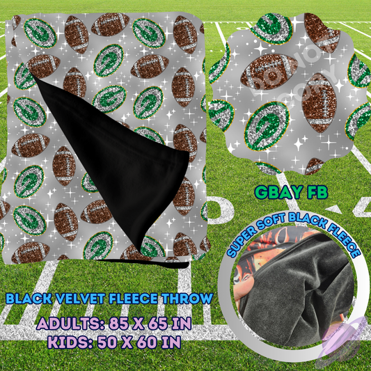 GBAY FB-SEQUIN THROW BLANKET RUN-SOFT CLOSE 8/9-HARD CLOSE 8/11
