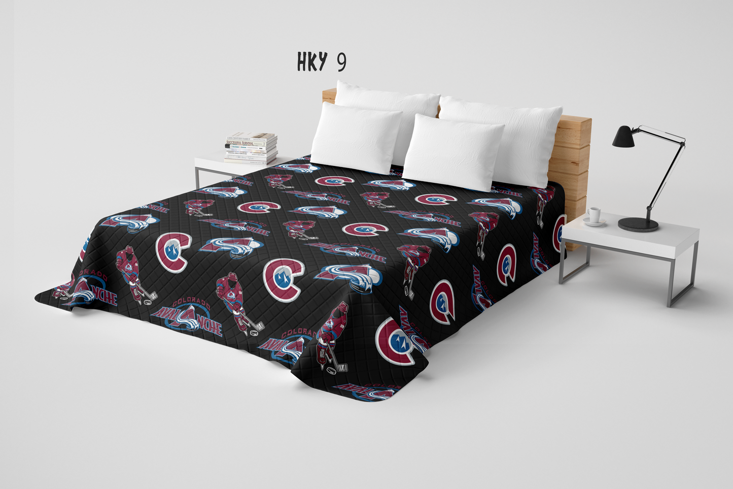 SPORTS RUN 3- HKY 9 QUILT