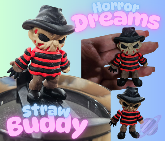 HORROR NIGHTMARE STRAW BUDDY