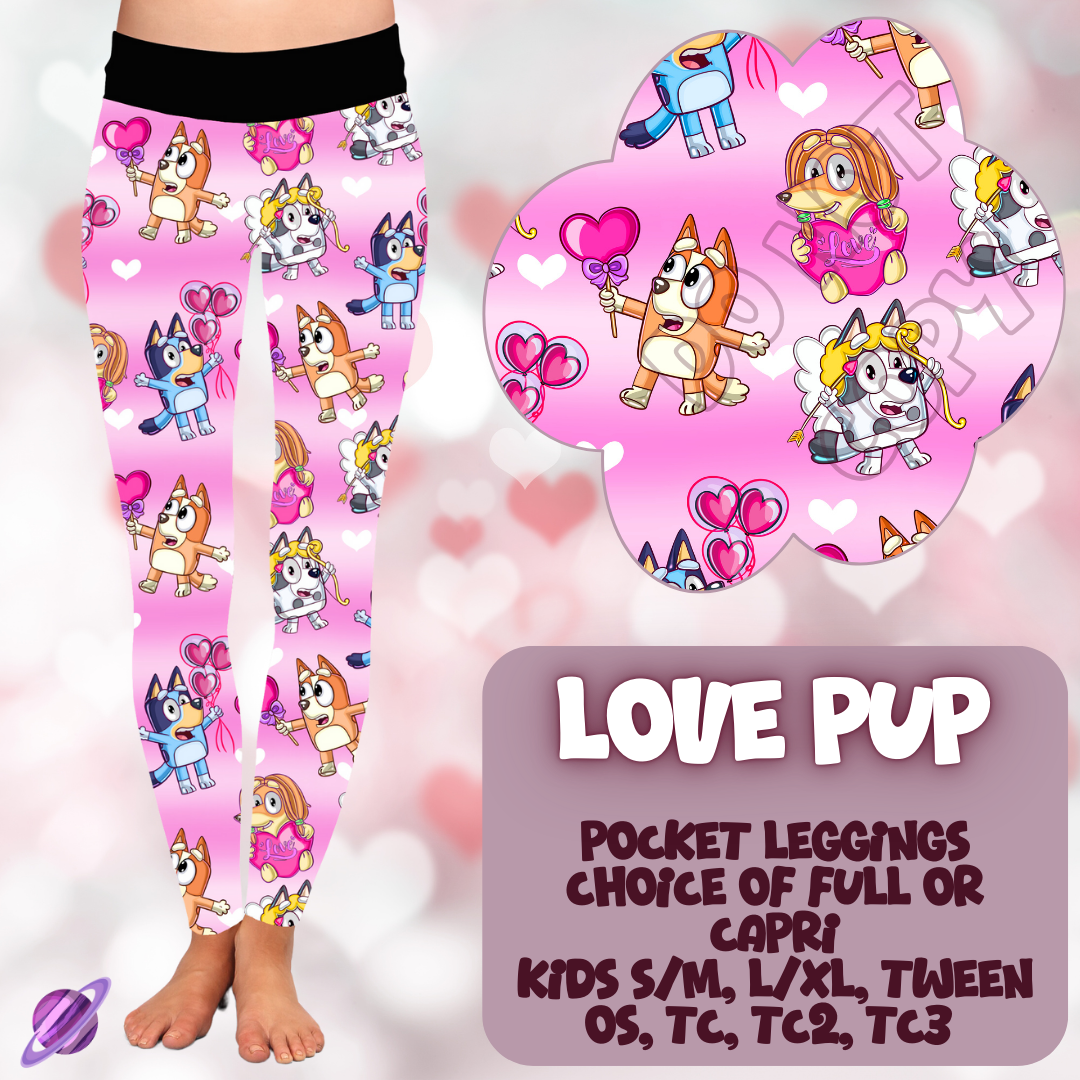 LOVE PUP - LEGGING/JOGGER/LOUNGER - LOVE YOU RUN PREORDER CLOSING 11/30