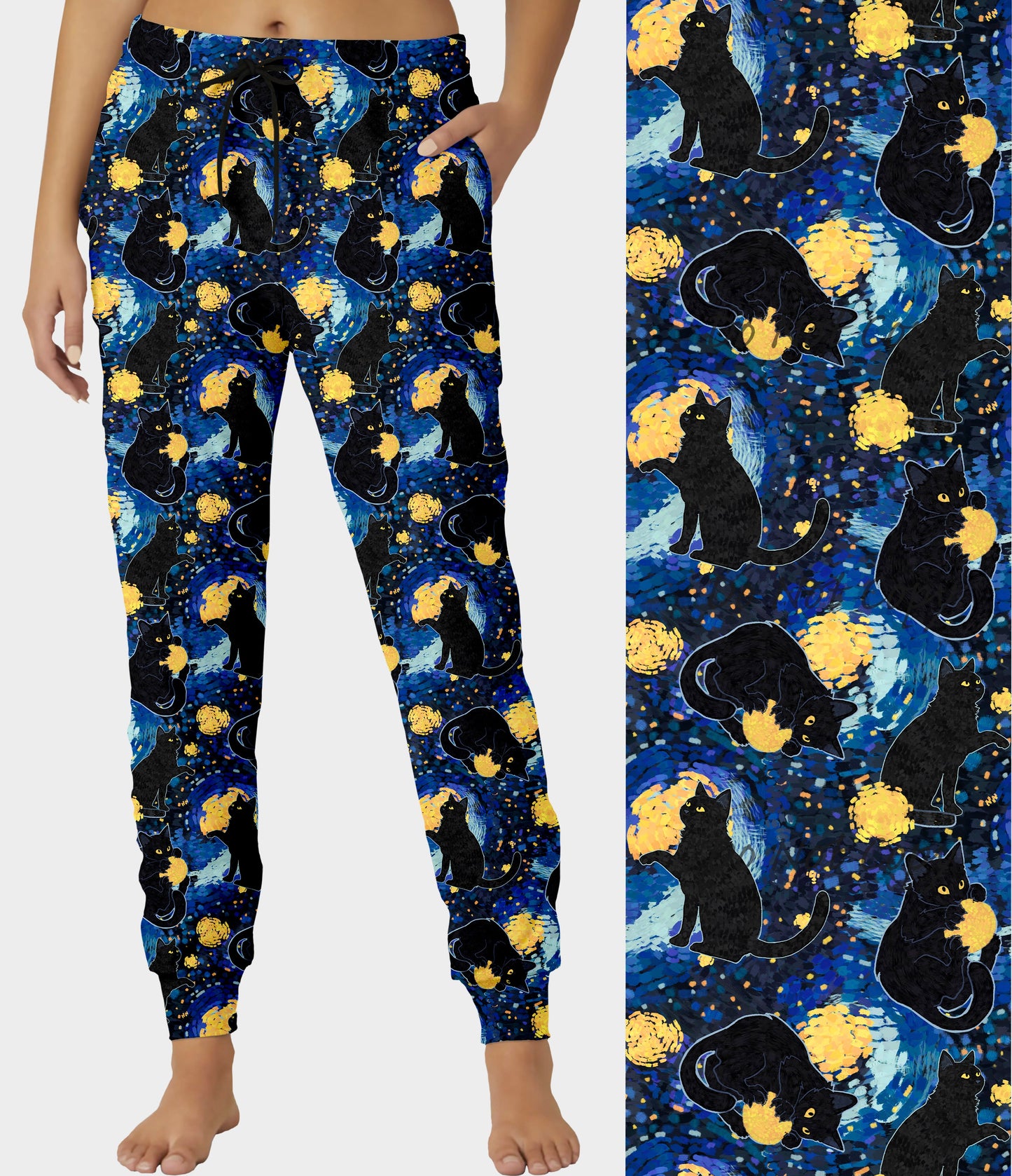 RTS - Meowy Night Joggers