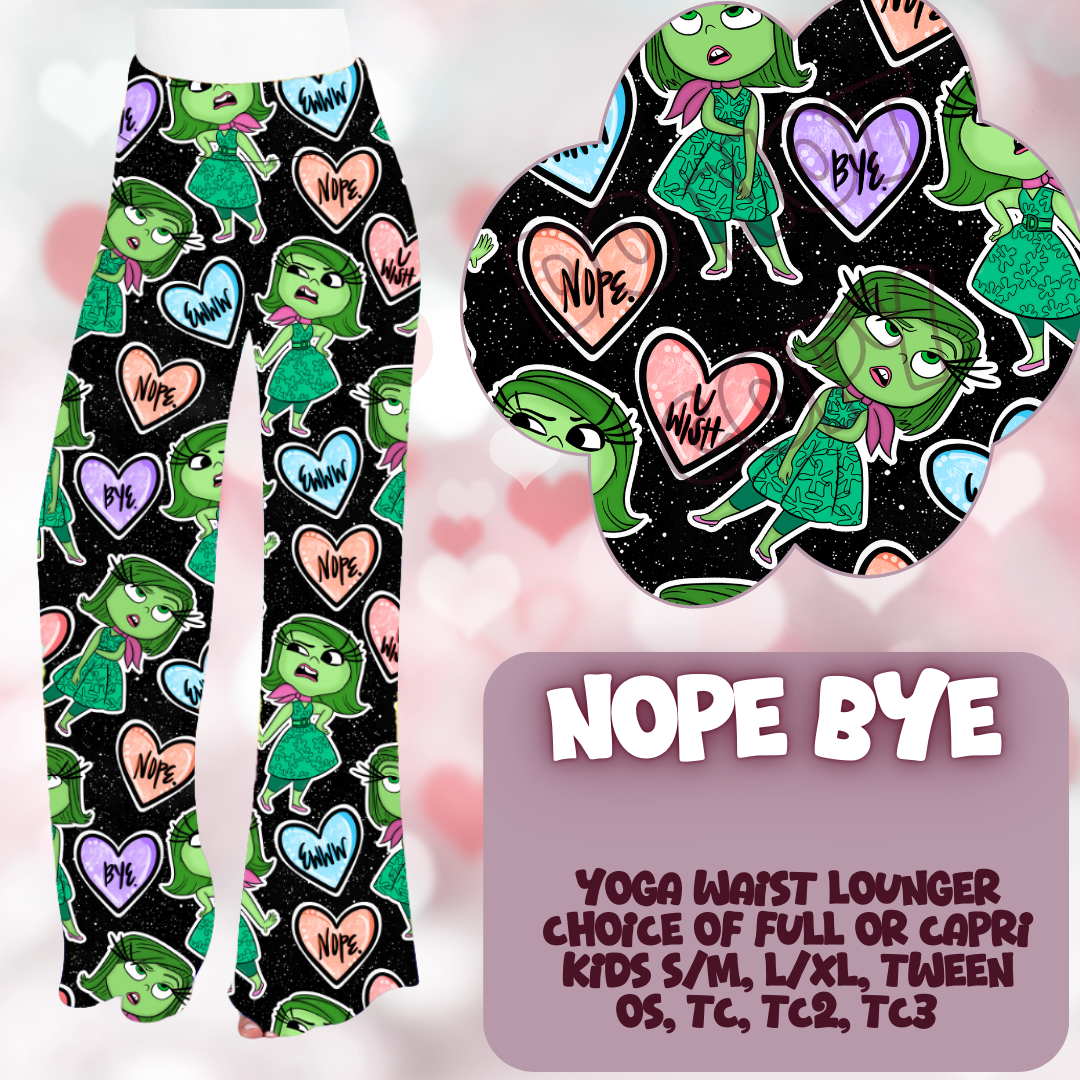 NOPE BYE - LEGGING/JOGGER/LOUNGER - LOVE YOU RUN PREORDER CLOSING 11/30