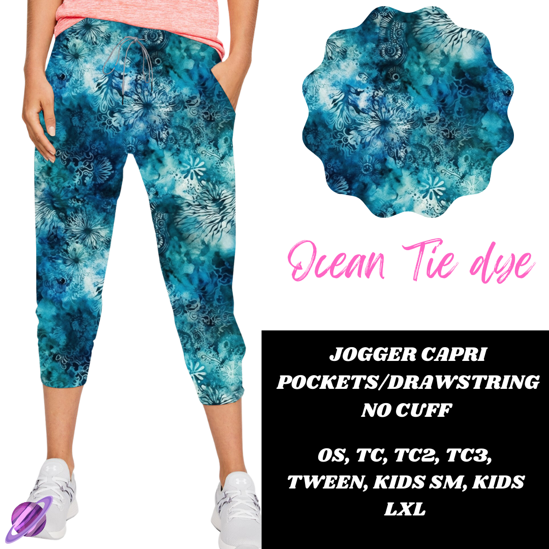 OCEAN TIE DYE- SUMMER RUN- PREORDER CLOSING 4/24