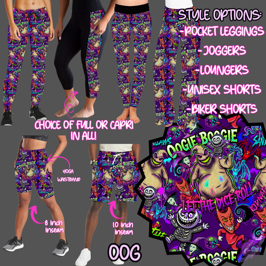 OOG-6 STYLES OF BOTTOMS-PREORDER CLOSING 3/10