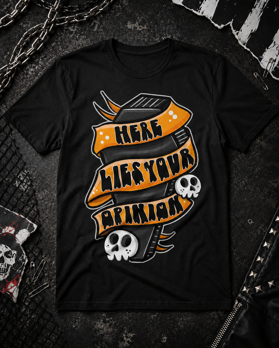 KEEP IT WEIRD-HERE LIES YOUR OPINION TEE