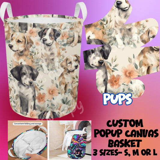 PUPS - STORAGE BASKETS - PREORDER CLOSING 12/4