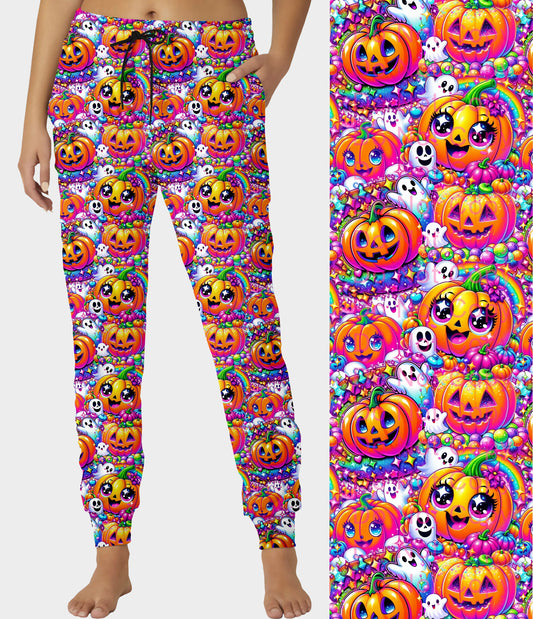 RTS - Rainbow Pumpkins Joggers