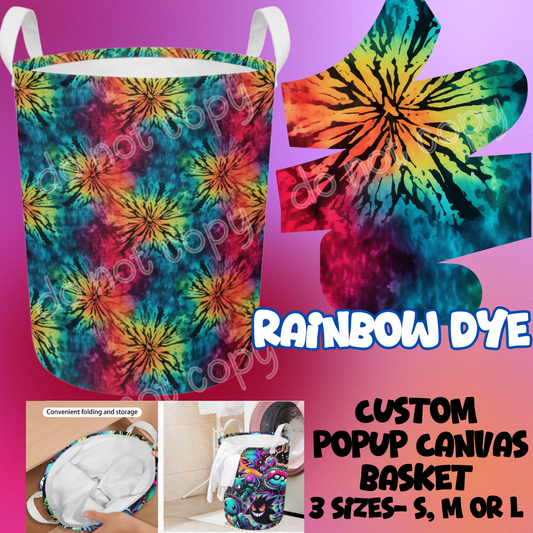 RAINBOW DYE - STORAGE BASKETS - PREORDER CLOSING 12/4