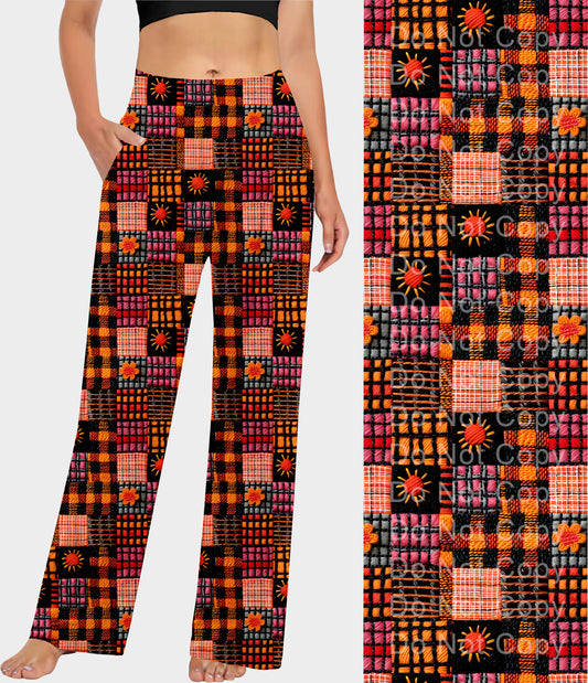 RTS - Retro Fall Squares Lounge Pants