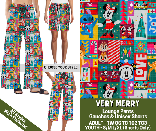 Preorder! Closes 7/15. ETA Nov. Very Merry Combo Lounge Lengths