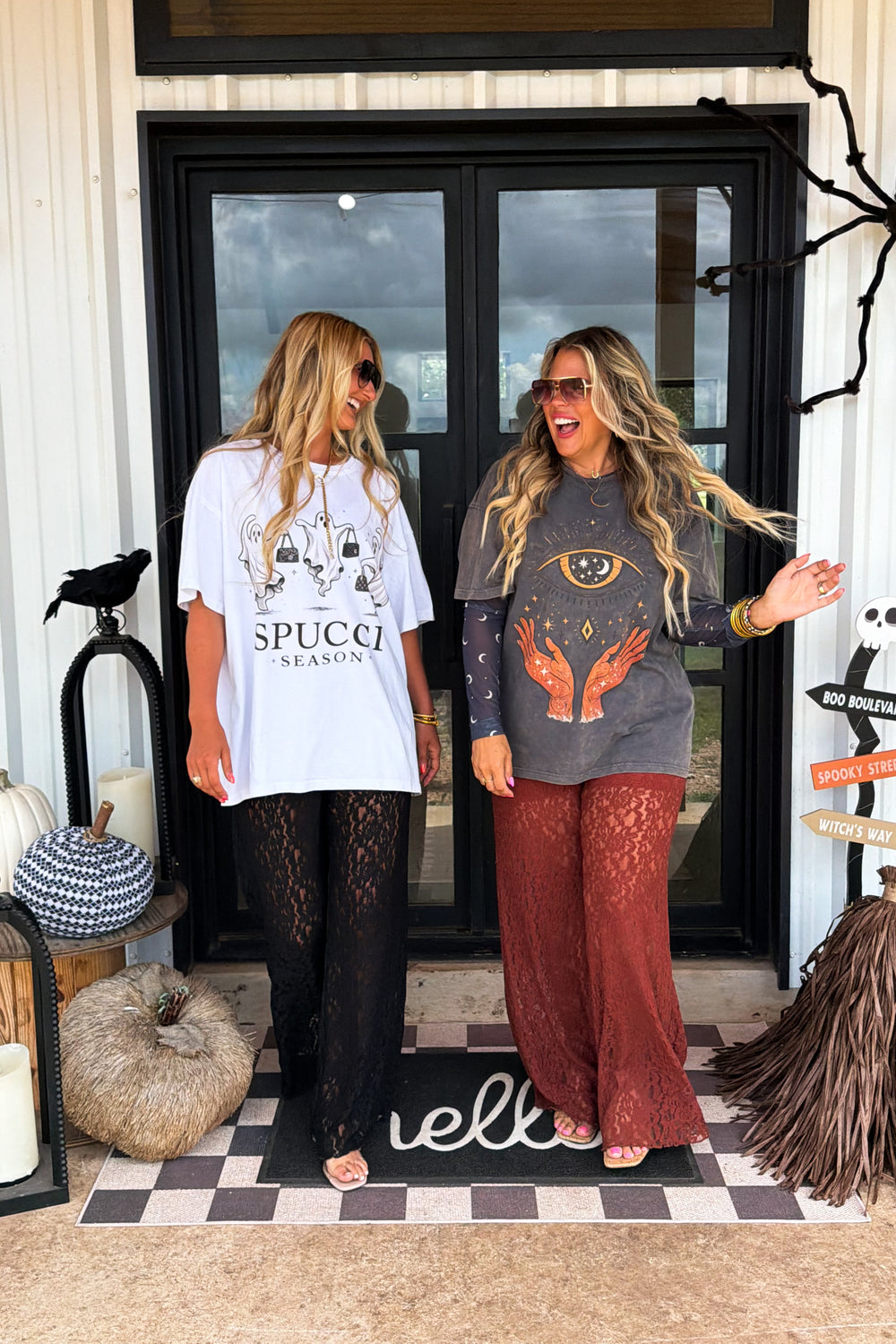 PREORDER- ENCHANTED EVENING LACE PANTS due 7/1