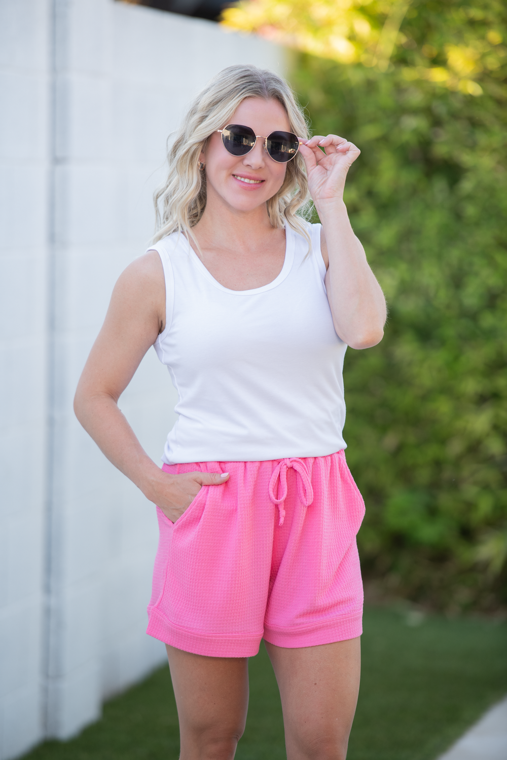 Michelle Mae Waffle Shorts