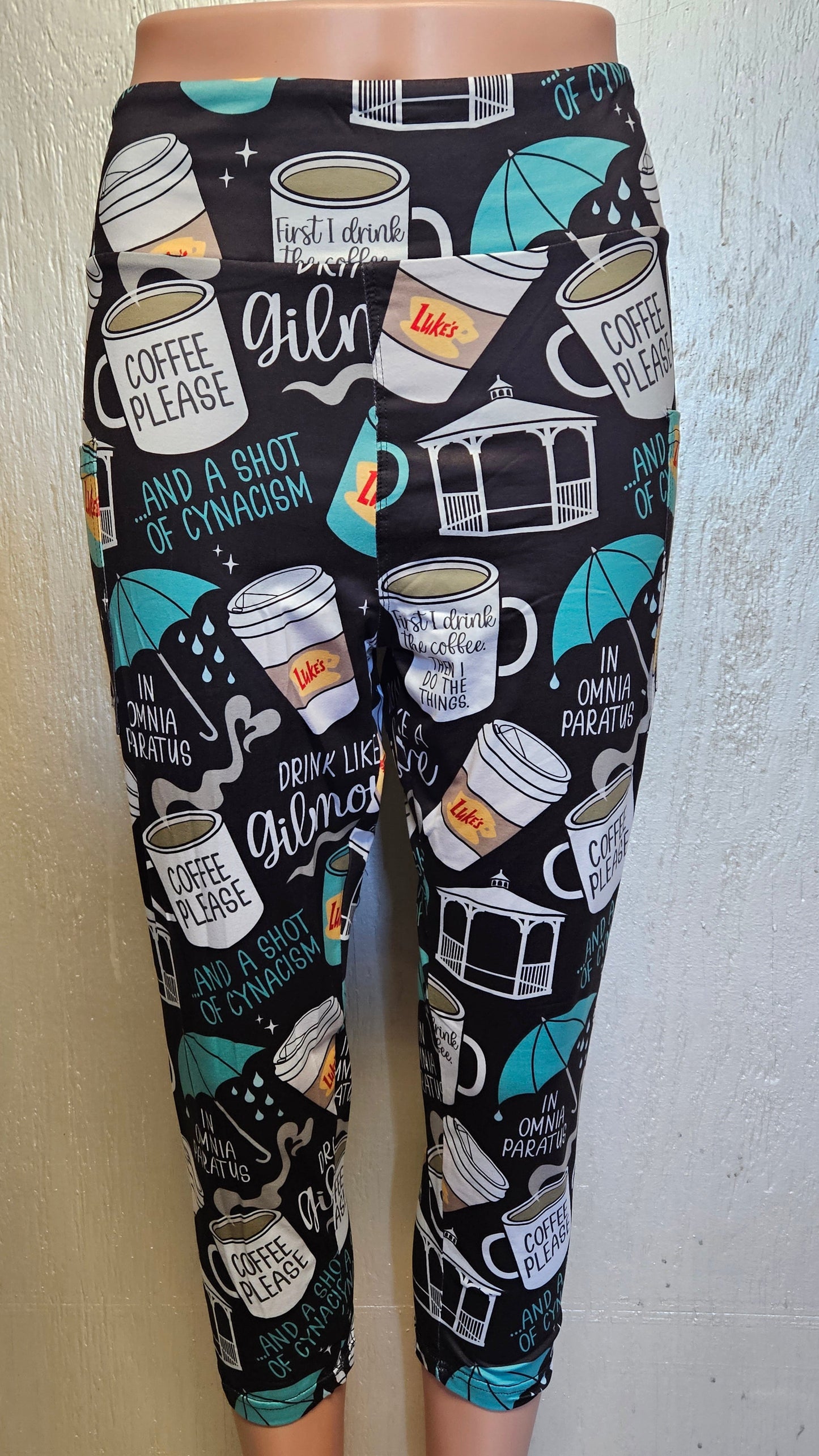 Coffee at Luke's leggings with pockets