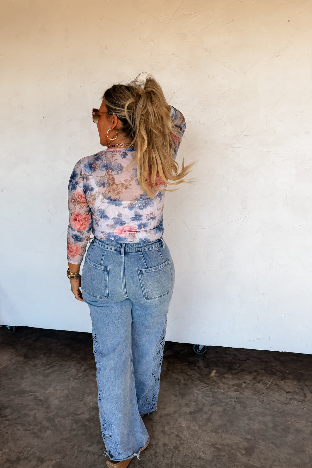 Dress It up sheer top preorder estimated arrival beginning of Feb