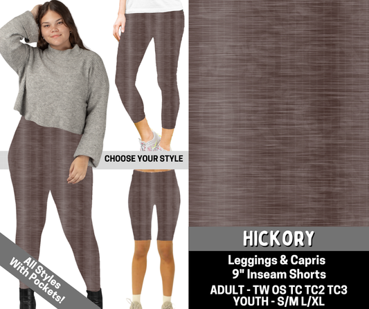 Preorder! Closes 6/15. ETA Sept. Hickory Combo Legging Lengths