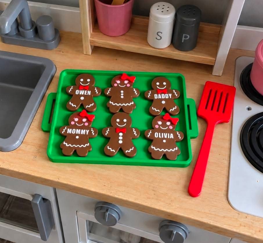 Gingerbread cookie playset
