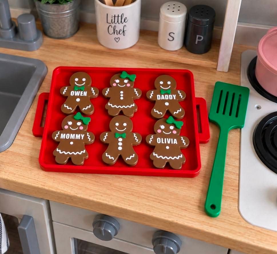 Gingerbread cookie playset