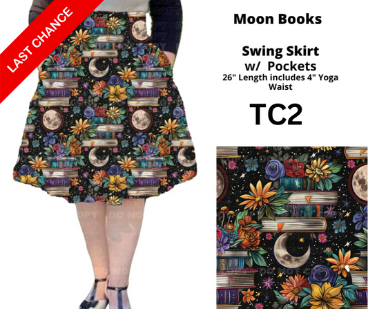 Moon Books Swing Skirt