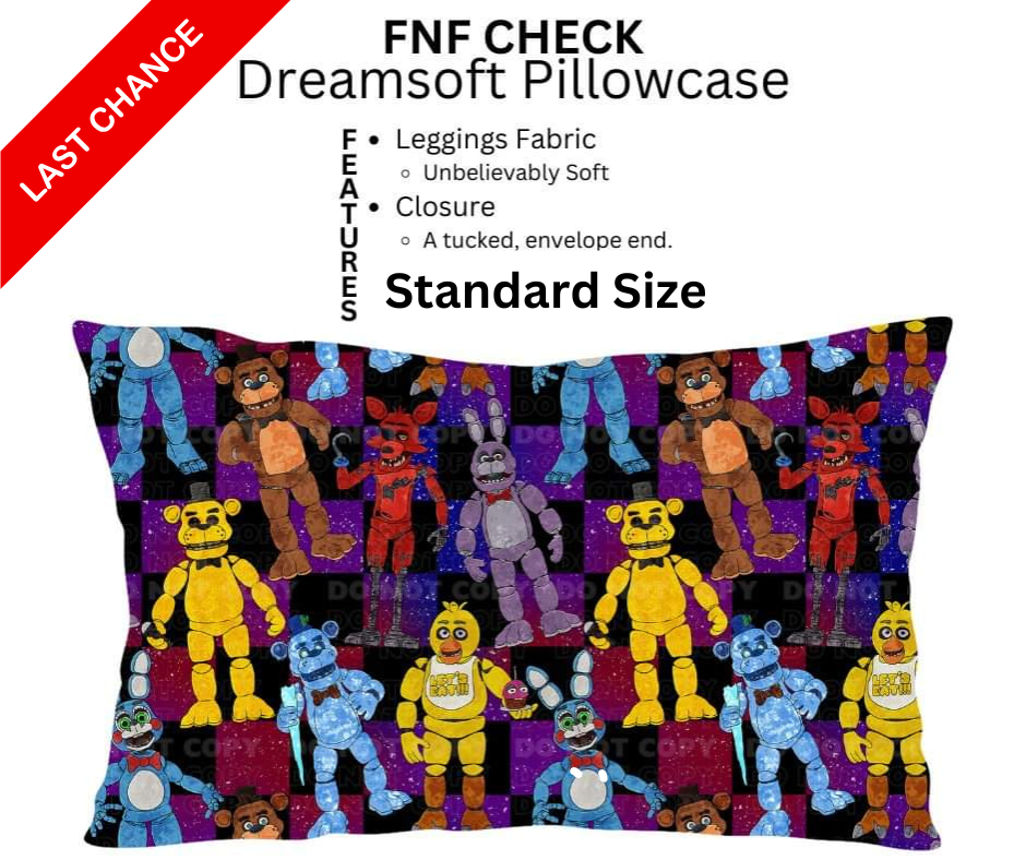 FNF Check Dreamsoft Pillowcase