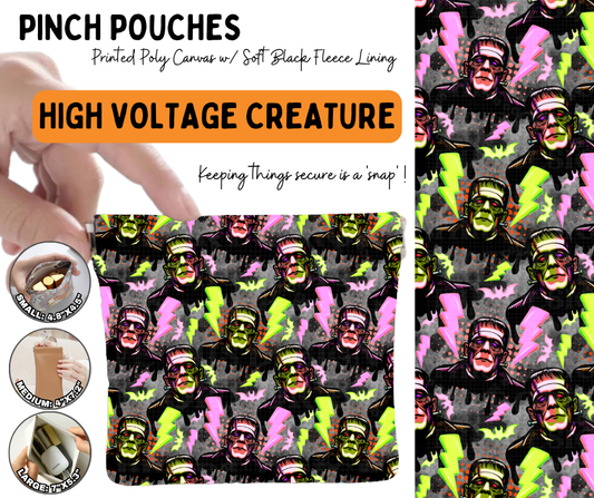 Preorder! Closes 6/17. ETA Sept. High Voltage Creature Pinch Pouches in 3 Sizes