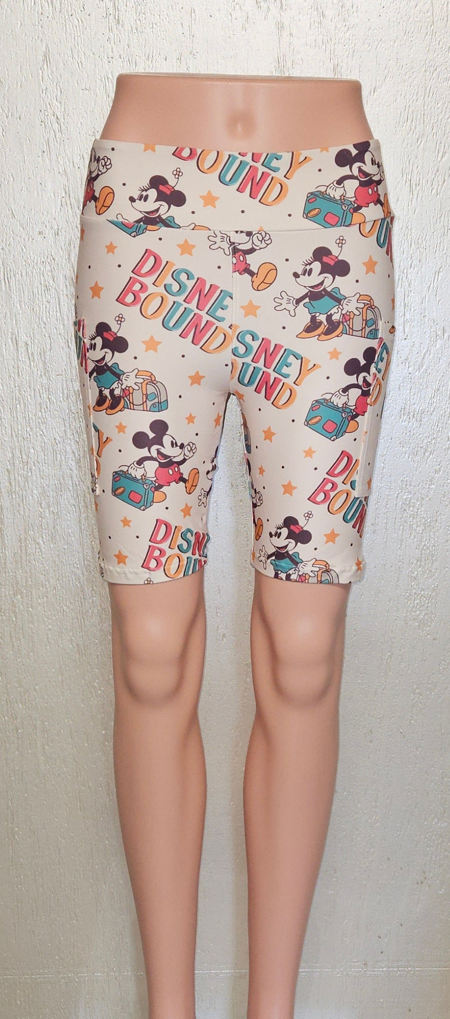 Disney Bound leggings, capris and bike shorts with pockets