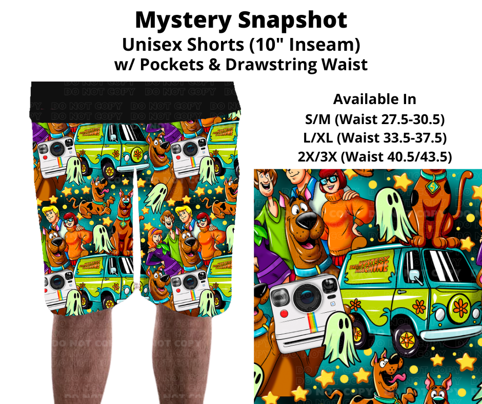 Preorder! Closes 11/27. ETA Feb. Mystery Snapshot Unisex Shorts