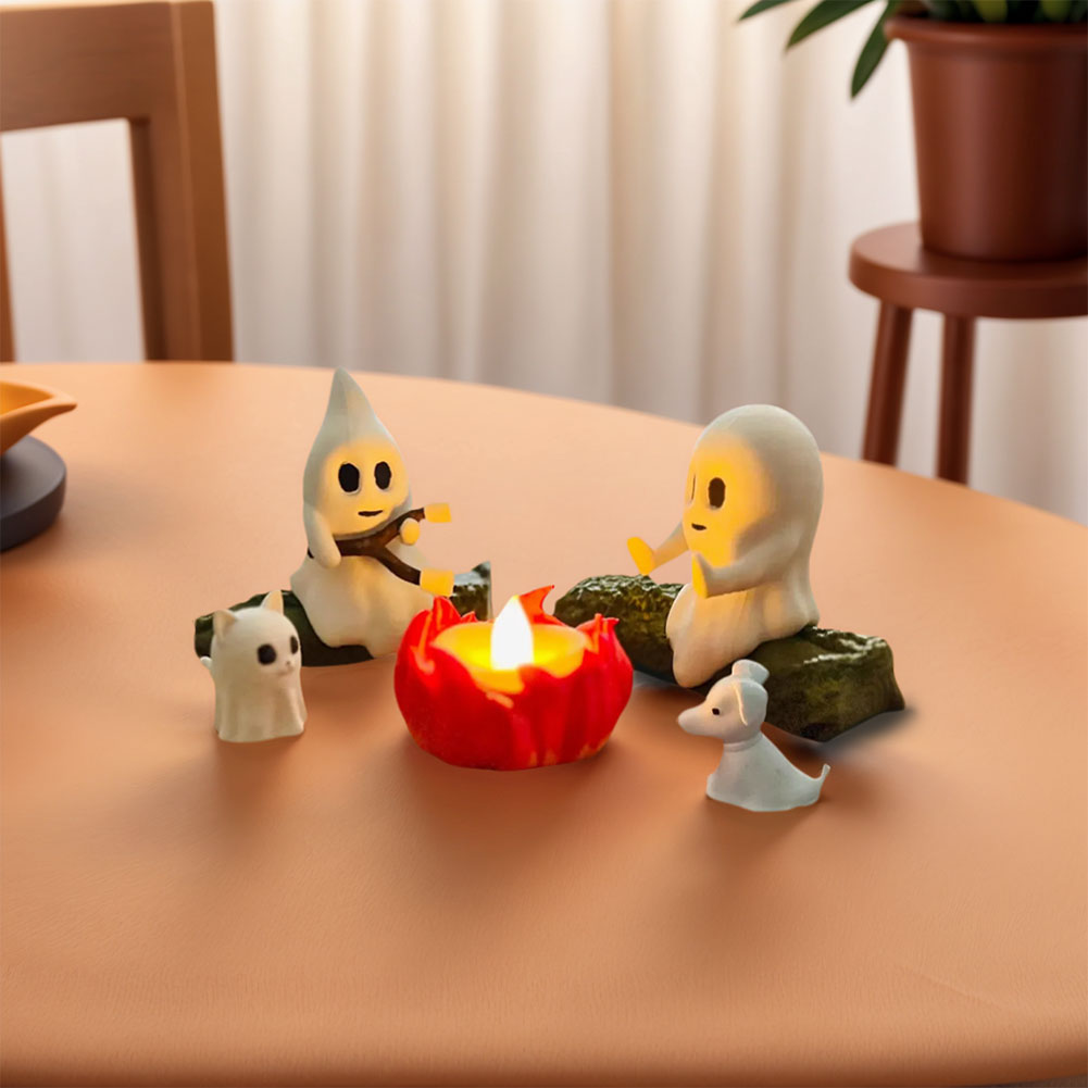 Holiday Campfire Ghost Night Lights & More