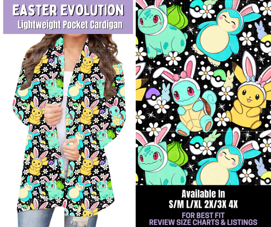 Preorder! Closes 1/22. ETA April. Easter Evolution Pocket Cardigan