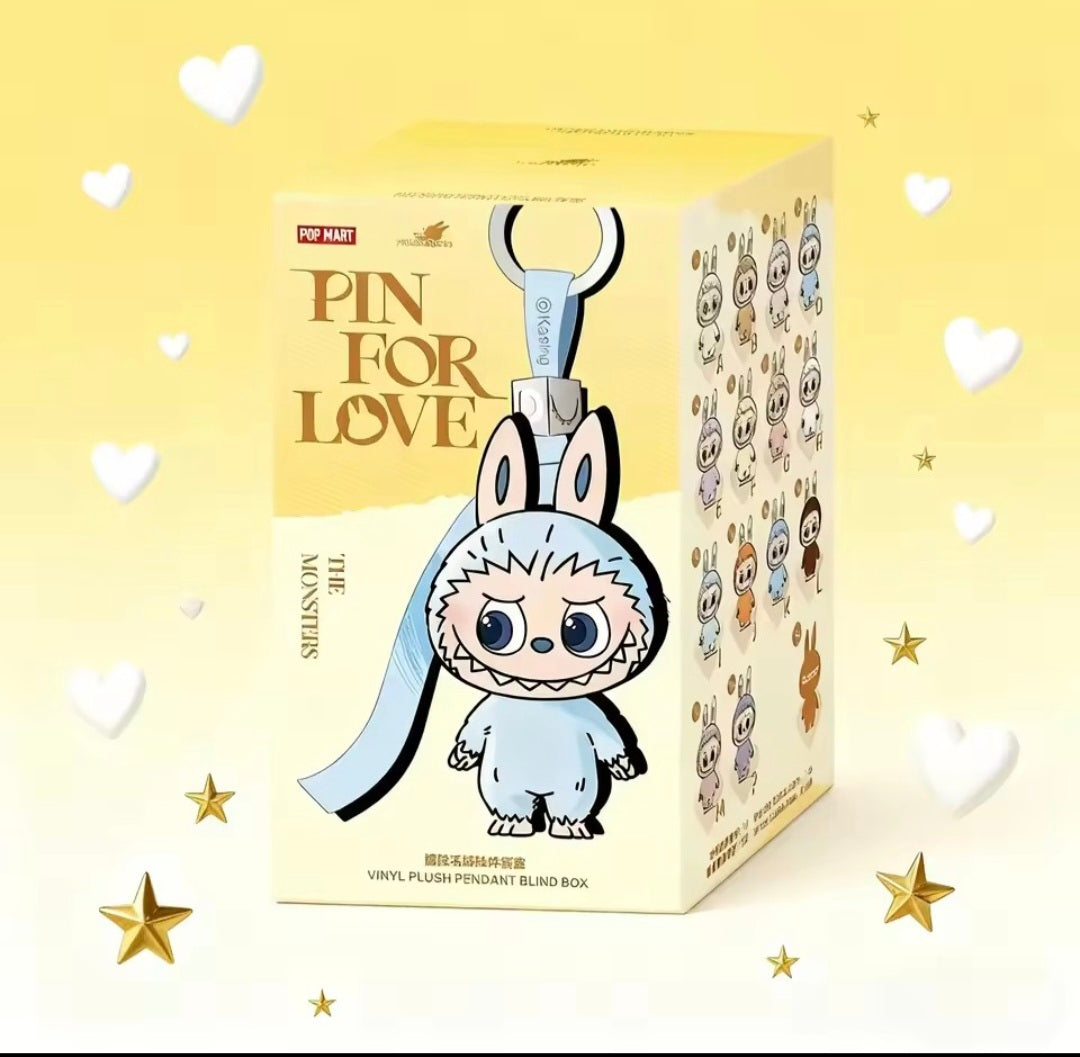 Labubu Authentic Pin for Love Series