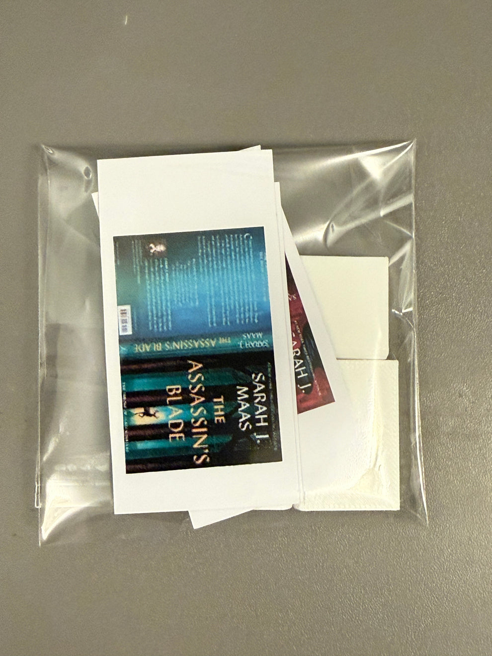 Mini book sticker sheets and mini books
