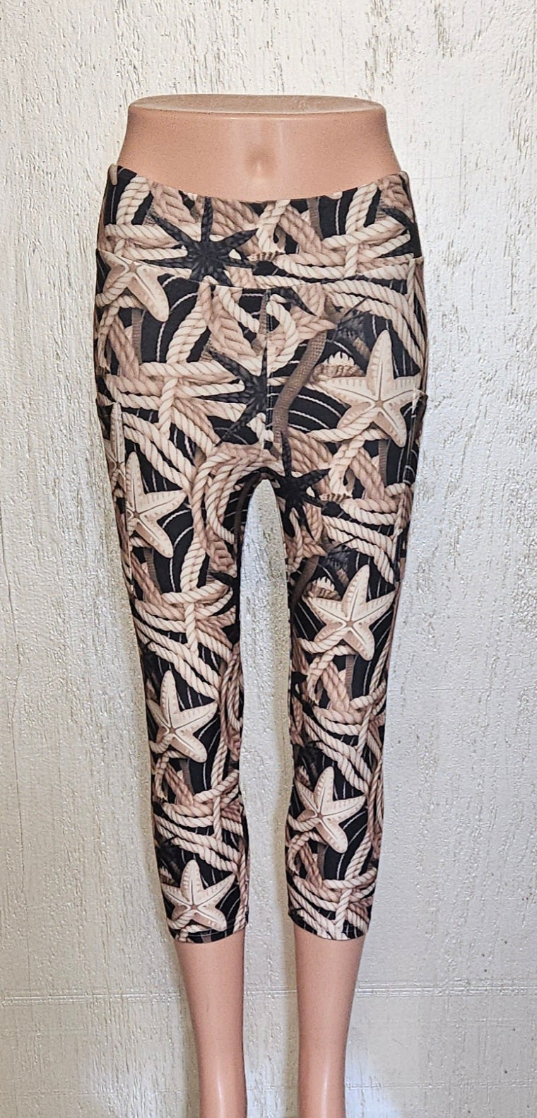 Starfish Rope capris with pockets