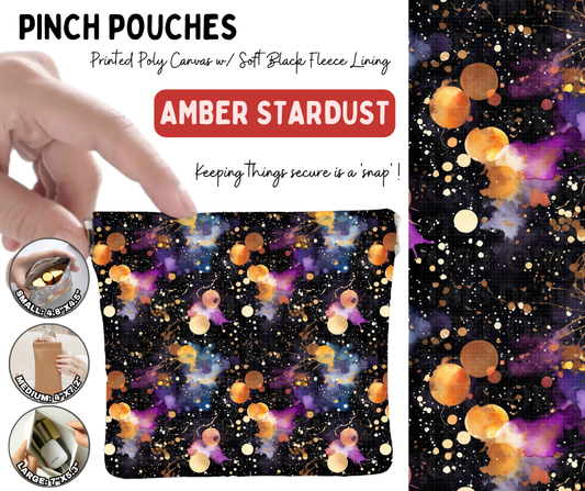 Preorder! Closes 10/5. ETA Jan. Amber Stardust Pinch Pouches in 3 Sizes