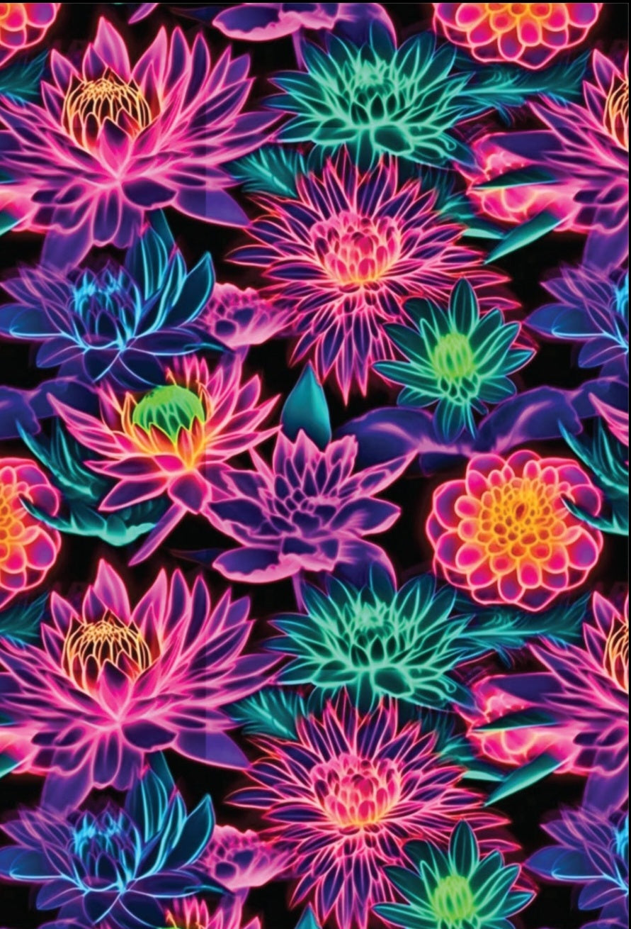 Floral Garden Glow skirted capris