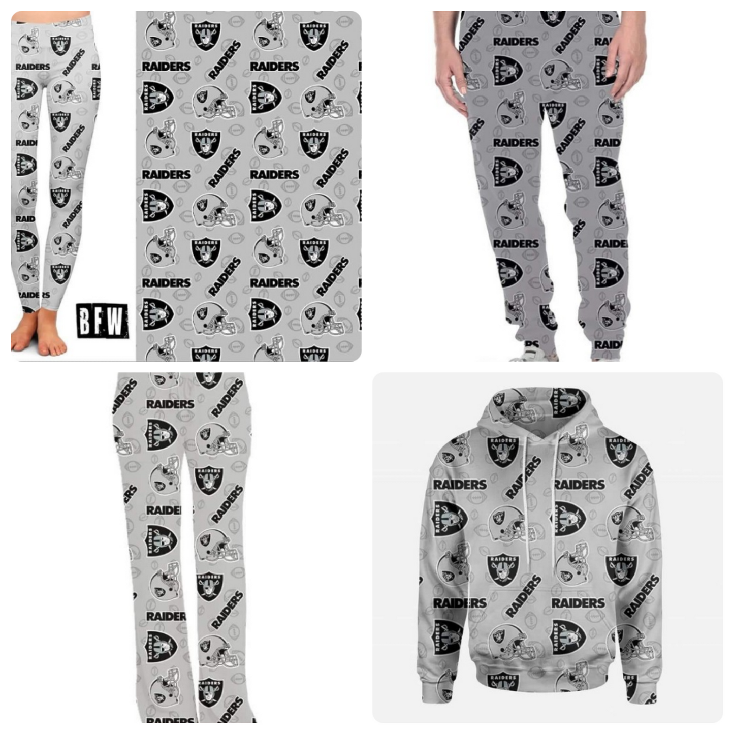 Las Vegas legging, lounge pants, joggers and zip up hoodies