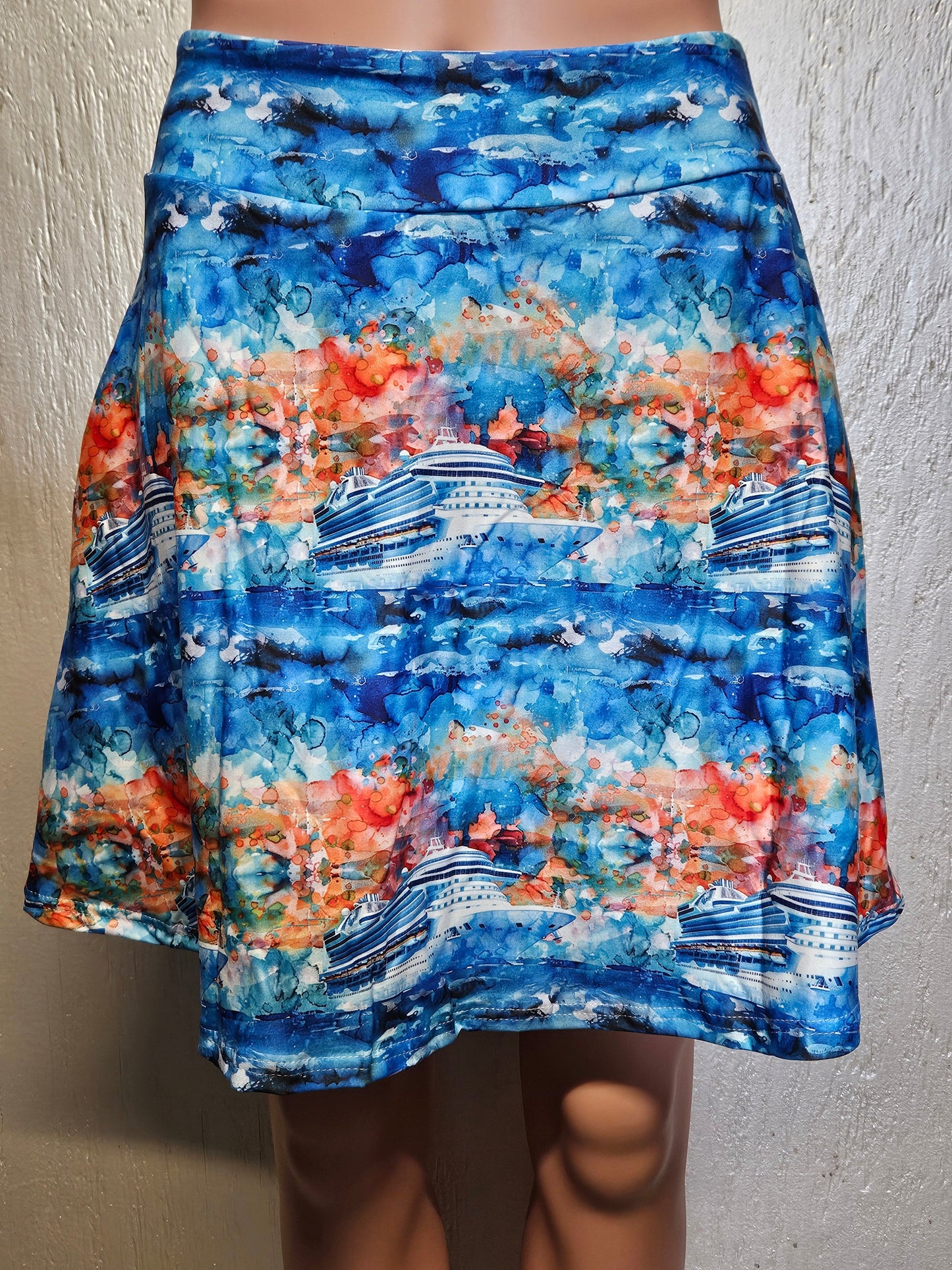 Ships at Sea capris and skorts with pockets