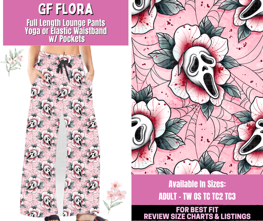 Preorder! Closes 1/12. ETA March. GF Flora Full Length Lounge Pants