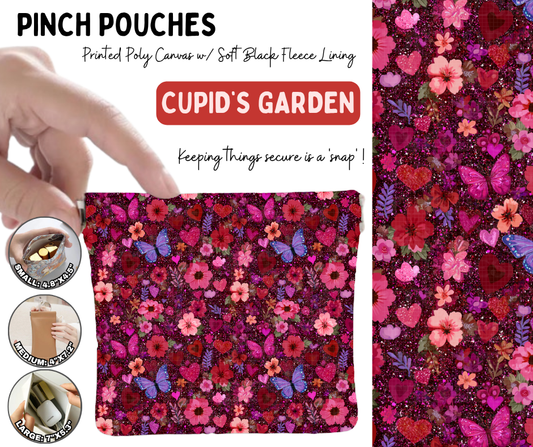 Preorder! Closes 10/5. ETA Jan. Cupid's Garden Pinch Pouches in 3 Sizes