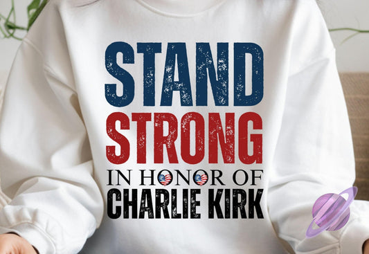 Charlie Kirk 6 Remembrance Tee or Sweatshirt ALL PROFIT GOES TO CHARITY