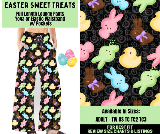 Preorder! Closes 1/19. ETA April. Easter Sweet Treat Full Length Lounge Pants