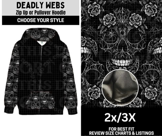Deadly Webs Zip-Up or Pullover Hoodie